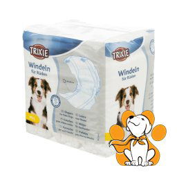 Trixie Diapers Male, Pelene Za Mužjake - 12 Komada, 46-60cm, M-L