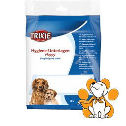 Trixie Hygiene Pad Nappy, Pelene Za Štence - 8 Komada, 60x90cm