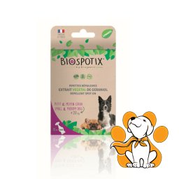 Biospotix SpotOn Antiparazitske Ampule za Pse do 20kg, Protiv Kožnih Parazita