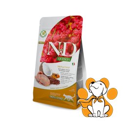 N&D Quinoa Skin & Coat Quail, Coconut & Turmeric Recipe 1,5kg, Za Zdravu Dlaku