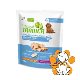 Natural Trainer Small&Toy Puppy&Junior with Fresh Chicken 800g, Hrana za Štence