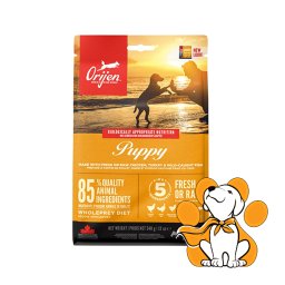 Orijen Puppy 340g, Premium Granule sa Više Vrsta Mesa za Štence i Mlade Pse