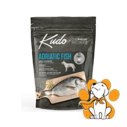KUDO Adriatic Fish Mini Adult 3kg, Hrana sa Jadranskom Ribom za Male Odrasle Pse
