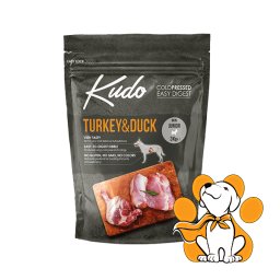 KUDO Turkey & Duck Mini Junior 3kg, Balansirana Ishrana za Male Štence