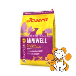 Josera Miniwell 10kg, Dehidrirana Hrana za Sjajnu Dlaku i Zdravu Kožu Malih Pasa