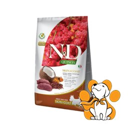 N&D Quinoa Adult Mini Skin & Coat Venison 2,5kg, Suva Hrana za Intolerantne Pse