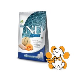 N&D Ocean Puppy Medium&Maxi Cod, Pumpkin&Cantaloupe Melon 12kg, Hrana za Štence