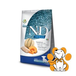 N&D Ocean Puppy Mini Cod, Pumpkin&Cantaloupe Melon 800g, Hrana za Male Štence