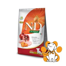 N&D Pumpkin Puppy Mini Chicken, Pumpkin & Pomegranate 2,5kg, Za Bolju Laktaciju