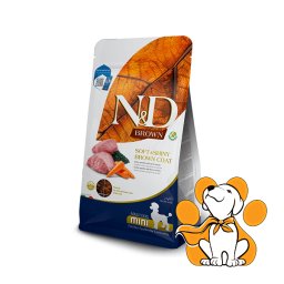 N&D Brown Soft & Shiny Brown Coat 2kg, Specijalne Granule za Pse sa Braon Dlakom