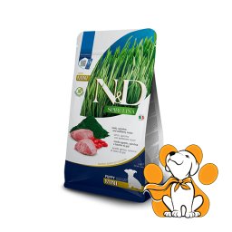 N&D Spirulina Puppy Mini Lamb, Spirulina & Wolfberry 2kg, Hrana za Štence i Kuje