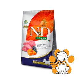 N&D Pumpkin Adult Mini Lamb & Blueberry 2,5kg, Kompletna Hrana za Male Pse