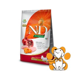 N&D Pumpkin Adult Mini Chicken & Pomegranate 800g, Formula za Odrasle Male Pse