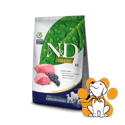 N&D Prime Adult Medium&Maxi Lamb&Blueberry 12kg, Granule za Srednje i Velike Pse