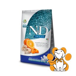N&D Ocean Adult Medium&Maxi Codfish, Pumpkin & Orange 2,5kg, Suva Hrana za Pse