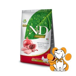 N&D Prime Adult Mini Chicken & Pomegranate 800g, Hrana za Male Odrasle Pse