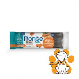 Monge Gift Fresh Trout&Turmeric Meat Bars Mobility Support 40g, Mesnati barovi