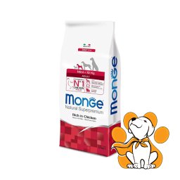 Monge Mini <10kg Adult Rich in Chicken 7.5kg, Granule za odrasle pse malih rasa