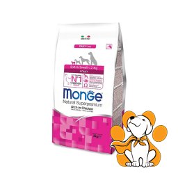 Monge Extra Small <2kg Adult Chicken 3kg, Granule Patuljaste Pse