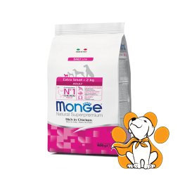 Monge Extra Small <2kg Adult Chicken 800g, Specijalna hrana za veoma male pse