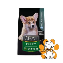 CIBAU Puppy Medium 2,5kg, obrok sa ukusom piletine za štence i mlade pse