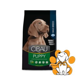 CIBAU Puppy Maxi 12kg, Suva Hrana sa Visokim Procentom Proteina