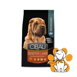 CIBAU Sensitive Lamb 2,5kg, Suva Hrana za Odrasle Pse Srednjih i Velikih Rasa