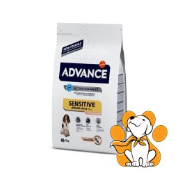 Advance Sensitive Medium-Maxi 3kg, Losos & Pirinač, Za osetljive odrasle pse