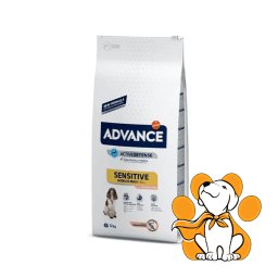 Advance Sensitive Medium-Maxi 12kg, Losos & Pirinač, Za osetljive odrasle pse