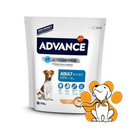 Advance adult mini, od 8 meseci do 8 godina 800g, Piletina & Pirinač, Male rase