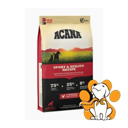 Acana Dog Sport & Agility Recipe 17kg, Više vrsta mesa, Granule za odrasle pse