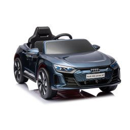 Audi RS E-Tron GT Licencirani Dečiji auto na akumulator sa kožnim sedištima i mekim gumama - Plavi