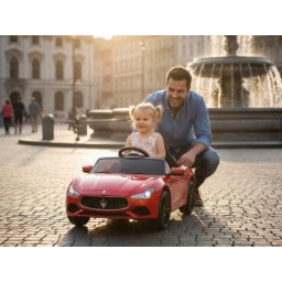 Maserati Ghibli licencirani auto na akumulator Crvena