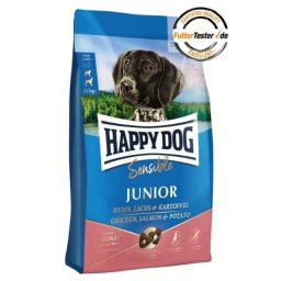 Happy Dog Junior Sensitive Piletina, Losos i Krompir - 10 kg