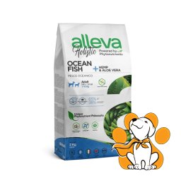 Alleva Holistic Adult Mini Ocean Fish 2kg, Hrana Sa Okeanskom Ribom i Aloe Vera