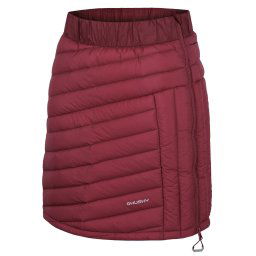 Women's down skirt HUSKY Frozy L faded burgundy