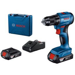 Bosch 185-Li akumulatorska bušilica - odvrtač 18V, 2x2,0 Ah + kofer 06019K3000 ( 06019K3000 )
