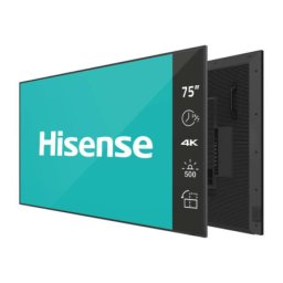 Hisense 75" 75DM66D 4K UHD 500 nita digital signage display - 247 operation