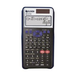 Eleven SR-270XE Tehnički kalkulator, 417 funkcija, 2-redni displej crna ( 05DGE277B )