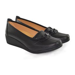 Ženske cipele na platformu 614033CR crne