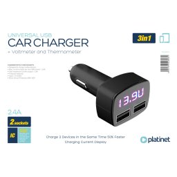 Punjac Platinet PLCRVT 2xUSB 5V 2.4A