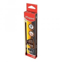 MAPED grafitna olovka BLACK PEPS 2B 1/12