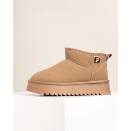 Tople ravne poluduboke čizme LH502532 bež