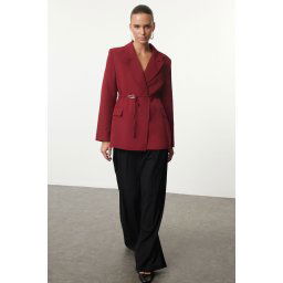 Trendyol Burgundy Blazer Jacket