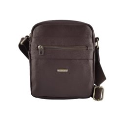 Braon kožna torba Premier