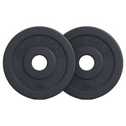 Gorilla Sports Set plastičnih olimpijskih tegova 10 kg (2 x 5 kg) ( 101204-00006-0016 )