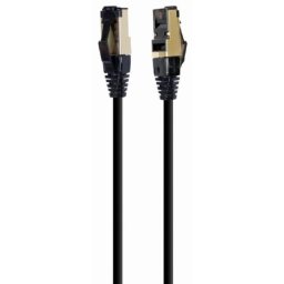 PP8-LSZHCU-BK-15M Gembird Mrezni kabl S/FTP Cat.8 LSZH patch cord, black 15m