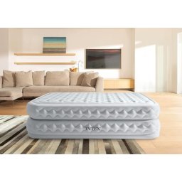 Intex queen supreme air-flow airbed with fiber-tech rp 152x51x203cm ( 64490ND )