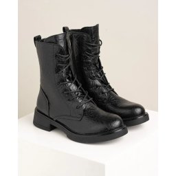 Nepromočive ženske poluduboke čizme 24AWBL4431 crne