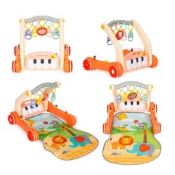 Edukativna guralica sa podlogom za decu 2u1 piano
